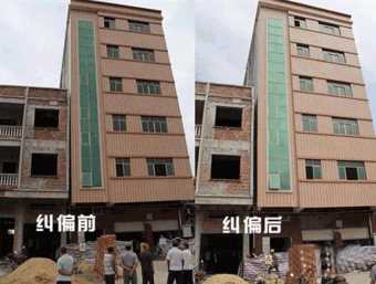 安庆枞阳县倾斜纠正