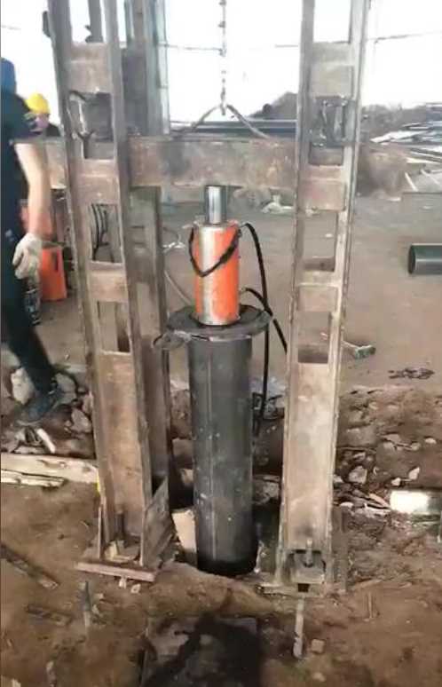安庆枞阳县钢管桩加固